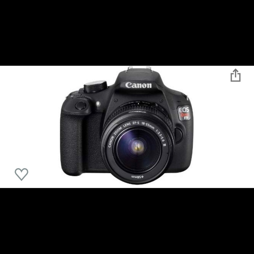 Canon EOS Rebel T5 Digital SLR Camera USED 10/10